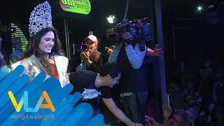 Penélope Menchaca se corona como reina en la marcha gay | Venga la Alegría