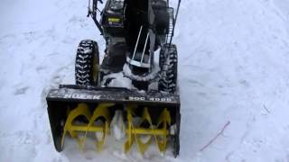 Обзор.Снегоуборщик Huter SGC-4000