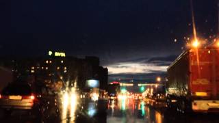 VLOG Барнаул. Дождь, цветы и огромные лужи.)))