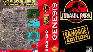 Прохождение Jurassic park на sega
