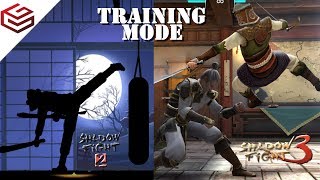 Shadow Fight 2 vs Shadow Fight 3 Training Mode