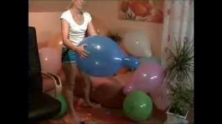 Balloon Girl Popping