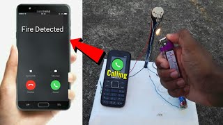 Phone call fire alarm || innovative ideas