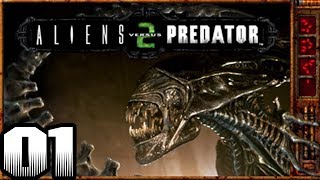Aliens Vs Predator 2: Predator Campaign Part 1 (Walkthrough, Commentary)