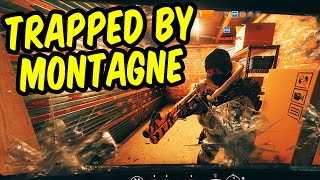 Trapped by Montagne - Rainbow Six Siege Funny Moments & Epic Stuff
