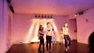 Go-go импровизация в школе танцев Fire Ballet.
