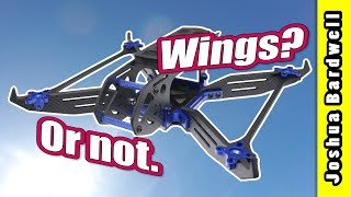 Karearea Kea Raw Freestyle With vs. Without Wings Comparison