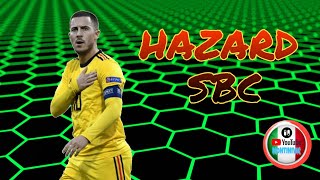 2018 WORLD CUP GROUP G , EDEN HAZARD SBC : fut 19 by pacybits