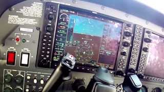 G1000 Glass Cockpit tutorial - Start + Run-up - Real Time - POV flying