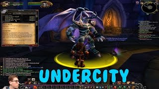 Прокачка в The Barrens, поход в Undercity, Сбор квестов для RFC - WoW Classic, 8 часть