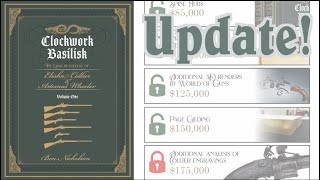 Clockwork Basilisk Update: $150k and Four Stretch Goals!