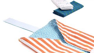 Cómo coser un portabocadillos ecológico con tela plastificada Dailylike