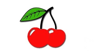 How to Draw a Cherries / Как нарисовать вишню