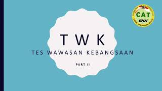 SOAL CAT CPNS (TWK Part B) TERBARU 2019 STRATEGI HOTS