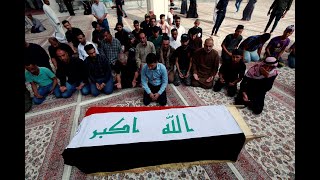 قتل 5 متظاهرين أمام القنصلية الإيرانية في كربلاء