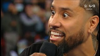 Jey Uso's Dream Match Promo interrupted WWE Raw March 18 2024