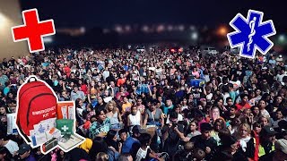 FANS SAVING HURRICANE HARVEY VICTIMS (incredible)