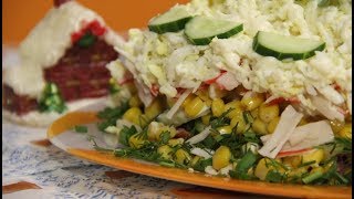 Новогодний Салат "Новинка": Очень Вкусно, Сытно и Просто!