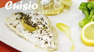 Recettes / Poisson vapeur et sa sauce light // Cuisio Pro : la plus petite cuisine du monde !