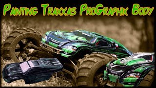 Traxxas ProGraphix E-Revo body painting