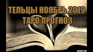 Тельцы Ноябрь 2019 Таро Прогноз