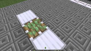 How To Build: A simple, yet fancy, Piston Door in Minecraft.