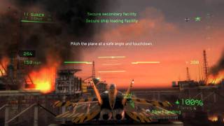 Tom Clancy's H.A.W.X. 2 Recording Best Take off and Landing
