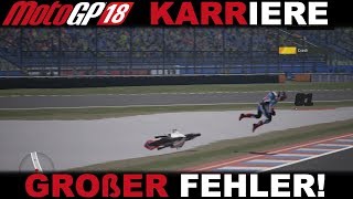 ENTWICKLUNGSTESTS & DER ERSTE GROßE FEHLER! | MotoGP 18 KARRIERE #009[GERMAN] PS4 Gameplay