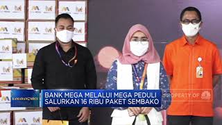 Bank Mega Salurkan 16 Ribu Paket Sembako Bagi Warga Terdampak Corona
