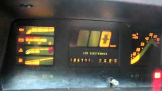 LCD приборка (датчик давления масла - прогретый двиг)