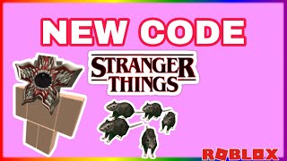 Roblox-ROBLOX STRANGER THINGS EVENT CODE!?!!?!?! (And Free Items)