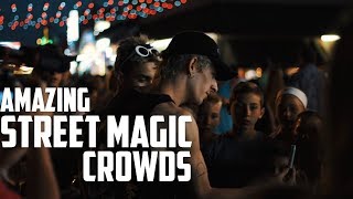 Amazing Street Magic Crowds & Reactions (Wildwood Boardwalk)