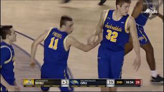 Men's Basketball Highlights at Oral Roberts (01.29.2020)