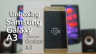 Unboxing Samsung Galaxy A3 2017