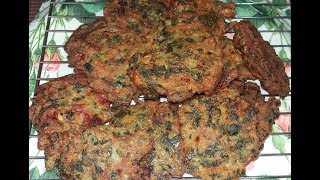 Jamaican Calaloo & Saltfish Fritters