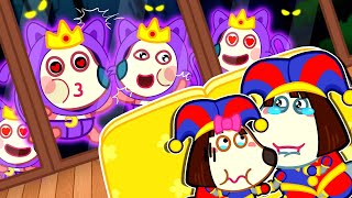 Don't Be Scared! | Poppy Play Time CatNap Vs Digital Circus Pomni | Kids Playing