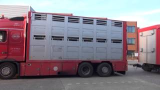 Volvo 610 veetransport J A de Haan uit Harkema friesland, met open pijp