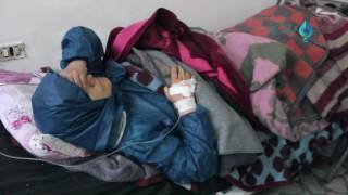 وصول حالات جديدة لمصابين بحالات اختناق جراء قصف بالغازات السامة على خان شيخون إلى مشافي إدلب