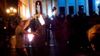 Фаершоу на Приморском бульваре. Одесса (1.08.2015)