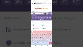 ????+ ¿Cómo hacer integrales en WolframAlpha? (Sin instalar la aplicación) |⏰ Shorts