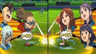 Inazuma Eleven Go Strikers 2013 Inazuma Japan Vs Inazuma Girls 1080p (Dolphin HD/Wii Gameplay)