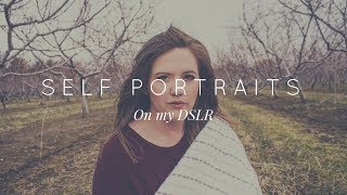 Taking Self Portraits with My DSLR // Canon 80d //  | Kyle + Allysin