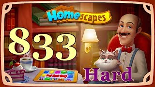 HomeScapes Hard level 833