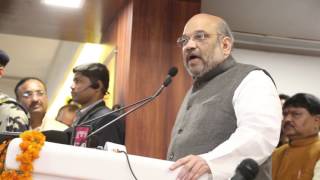 Shri Amit Shah inaugurated newly built UP State BJP Office in Lucknow (25 Feb 2016)