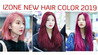 IZONE NEW HAIR COLOR 2019            (AUGUST EDITION)