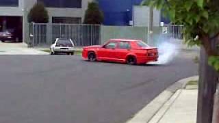 Alfa 75 3.2 Gta How to make doughnuts