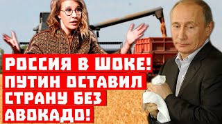 Сенсация, страна в шоке! Путин оставил россиян без авокадо!