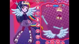 Игра Девушки Эквсетрии: Твайлайт Спаркл Rainbow Rocks