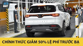 Chính thức giảm 50% phí trước bạ: CÚ HÍCH cho thị trường ô tô Việt