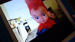Elf on the Shelf: Giant Baby takes selfies!